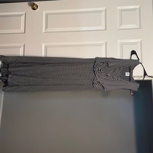 Navy and White Striped Cabi Dress